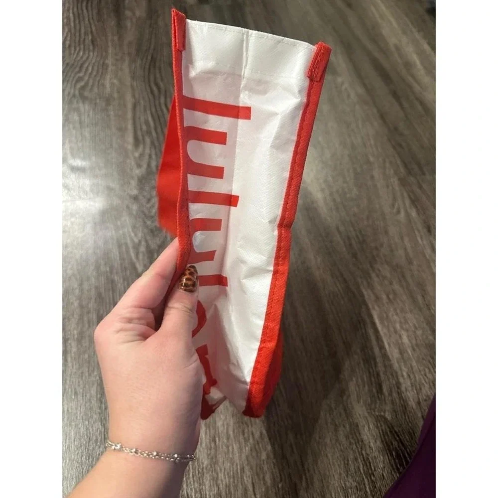 Lululemon Red‎ Reusable Shopping Bag Tote